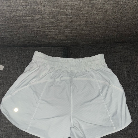 Lululemon White Athletic Shorts - Picture 3 of 3